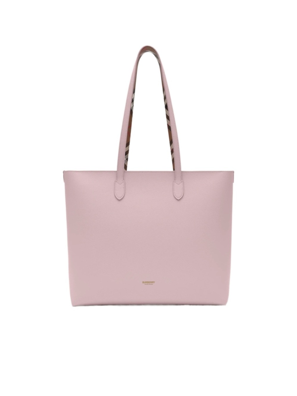 Burberry Blush Pink Leather Tote with zip